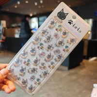 Autocollants 3D en gel gonflés, pack kawaii mignon pour journal, scrapbook, décoration, cadeau