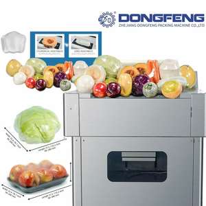 Machine d'emballage <span class=keywords><strong>de</strong></span> <span class=keywords><strong>film</strong></span> plastique adhésif à haute vitesse, effet optimal. <span class=keywords><strong>Tranches</strong></span> <span class=keywords><strong>de</strong></span> poulet et <span class=keywords><strong>de</strong></span> bœuf, produits frais, emballage facile à utiliser - Product Image 1