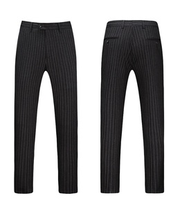 Trajes <span class=keywords><strong>De</strong></span> <span class=keywords><strong>Hombre</strong></span> A rayas Conjunto <span class=keywords><strong>de</strong></span> 3 piezas Trajes <span class=keywords><strong>de</strong></span> <span class=keywords><strong>hombre</strong></span> <span class=keywords><strong>de</strong></span> doble botonadura <span class=keywords><strong>para</strong></span> <span class=keywords><strong>boda</strong></span> Conjunto <span class=keywords><strong>de</strong></span> trajes <span class=keywords><strong>de</strong></span> jogging <span class=keywords><strong>de</strong></span> <span class=keywords><strong>hombre</strong></span> <span class=keywords><strong>de</strong></span> <span class=keywords><strong>color</strong></span> negro - Product Image 3