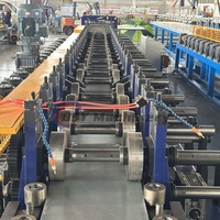 Heavy Duty Trench Type Ladder Solar Punching Cable Pulling Industrial Automatic Sheet Metal Cable Tray Making Machine