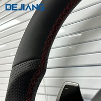 Volant sport M avec garniture rouge piano pour BMW F10 F20 F30 M3 F80 M3 F01 F36 F87 M5 F90 X3 F25 X5 E80 E70 E71 E90 F11 E92 F45 F87