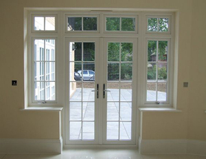 Porte francesi a battente porta d'ingresso in PVC a prova di uragano - Product Image 5