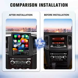 Radio para coche Viknav con pantalla táctil de 10.4 pulgadas para Nissan MAXIMA 2009-2015, reproductor multimedia, Android Auto, navegación GPS, CarPlay inalámbrico - Product Image 2