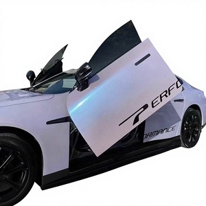 PET Dream - Película para Cambiar el Color de la Carrocería del Automóvil, Color Ceniza Volcánica de Dos Tonos, Gris Azul Encantador, Colorido, 1 Año de Garantía, Venta al por Mayor - Product Image 1