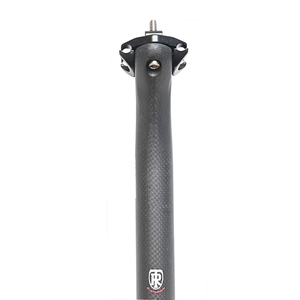 <span class=keywords><strong>Tija</strong></span> de sillín de fibra de <span class=keywords><strong>carbono</strong></span> para bicicleta de montaña o de carretera, poste de asiento ligero de 27,2/30,8/31,6mm, mate/brillante, 3k, tube350/400mm - Product Image 4