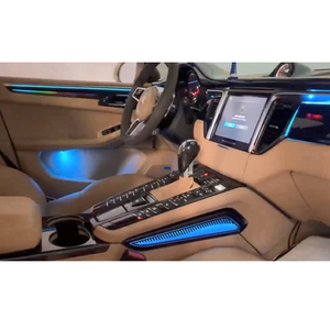 Luz Ambiental Interior para Automóvil Symphony para Porsche Macan 2018-2024, Tira Decorativa de Ambiente, Accesorios de Mejora - Product Image 6