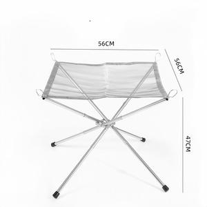 Braciere da Tavolo Portatile in Acciaio Inox Resistente, Senza Fumo, per Carbonella e <span class=keywords><strong>Legna</strong></span>, Ideale per Giardino - Product Image 2
