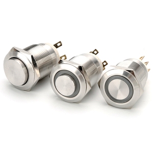 Prises et interrupteurs de la série QN19, interrupteur électrique, bouton poussoir d'arcade, interrupteur lumineux - Product Image 2