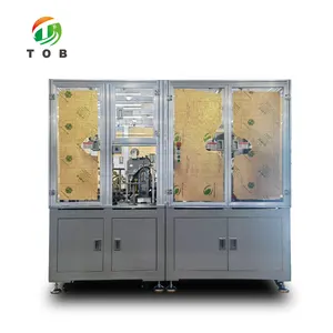 Machine automatique d'empilage de cellules de polymère de TOB pour la fabrication de type Z d'électrodes de batterie à semi-conducteurs