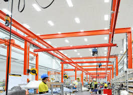 Pont roulant à faisceau unique Kbk modèle 0.5 tonnes 1 tonne 2000kg équipement de levage de suspension de déplacement de rail avec palan à chaîne manuel - Product Image 6