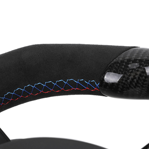 <span class=keywords><strong>Volant</strong></span> Alcantara Carbone LED avec Boutons Rouges M1 M2 pour <span class=keywords><strong>BMW</strong></span> F10 F30 F31 F32 X5M F97 M2 F87 M3 F80 M4 F82 M5 F90 E70 E90 - Product Image 4