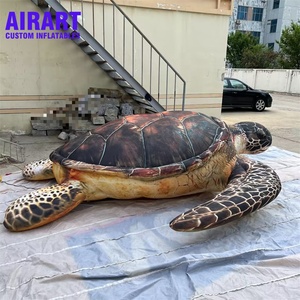 Modèle de tortue de mer pour zoo, tortue gonflable pour fête au bord de la piscine, <span class=keywords><strong>ballon</strong></span> tortue gonflable personnalisé - Product Image 6