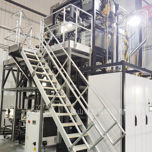 Panneaux de commande d'équipements de production industrielle personnalisés, automatisation, postes de travail avec cadre, mezzanine, console, étagère - Product Image 3