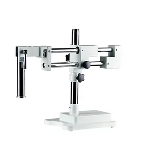 T-P2 Dual Arm Ball-Bearing Microscope Universal Boom stand with 76mm Focusing Mount