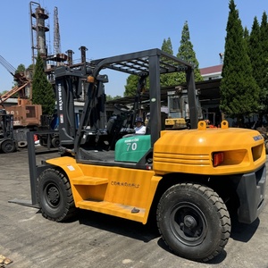 Used Small TCM komatsu 3-ton 7-ton Fuel diesel engine Powered Komatsu Electric Stacker and Natural Gas TCM Electric Forklift - Product Image 1