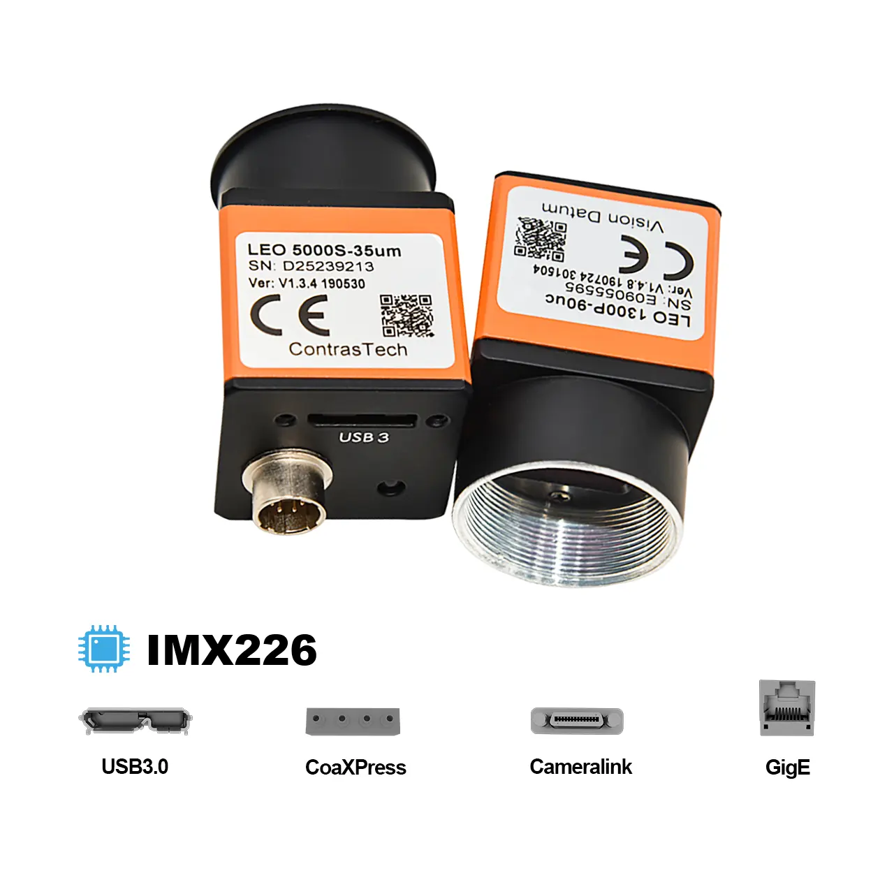 ベストセラーIMX22612MP高性能ローリング低価格カメラUSB3.0 for Web Inspection Vision Datum