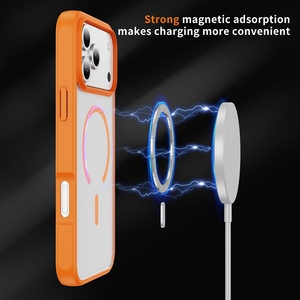 <span class=keywords><strong>Cover</strong></span> Protettiva Magnetica <span class=keywords><strong>Trasparente</strong></span> di Lusso per iPhone 15 Macaron 14, Custodia Protettiva per <span class=keywords><strong>Apple</strong></span> 17 Pro Max, per Commercio Estero - Product Image 5