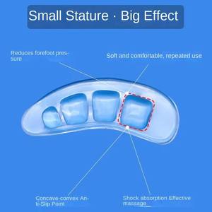 Coussinets de gel 4D adhésifs pour l'avant-pied, soutien métatarsien antidérapant et absorbant les chocs pour chaussures à talons hauts femme – Nouveauté 2026 - Product Image 5