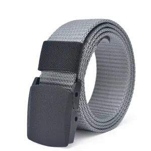 Wholesale Cheap Men's Nylon Fabric Belt Plastic Buckle Outdoor Tactical Combat Belt Hunting Hiking Sports Belt