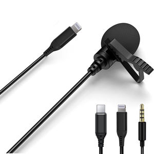 Fifine — Microphone Lavalier avec port <span class=keywords><strong>lightning</strong></span>, Compatible avec <span class=keywords><strong>iPhone</strong></span> 7 Plus, 8 Plus, X, XR, XS, XS Max, 11 Pro Max - Product Image 3