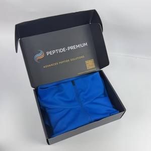 Cajas de Cartón Corrugado Plegables de Alta Calidad con Logotipo Impreso Personalizado, Cajas de Embalaje de Papel Negro para Envío por Correo - Product Image 3