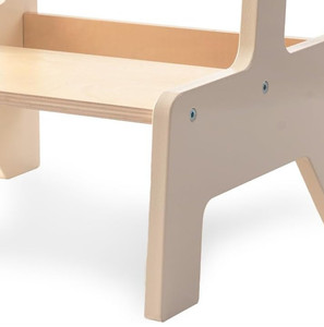 <span class=keywords><strong>Tabouret</strong></span> d'aide à la toilette pour tout-petits en bois à 2 marches, de haute qualité, durable, multifonctionnel et écologique, pour lavabo de salle de bain - Product Image 6