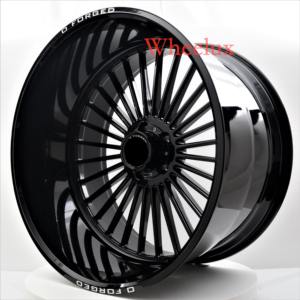 Rines Forjados Negros de Plato Profundo de 20, <span class=keywords><strong>22</strong></span> y 24 Pulgadas para Camioneta F-150, Tundra, RAM, Silverado, Wrangler <span class=keywords><strong>Rubicon</strong></span> - Product Image 5