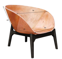 Chaise de salle à manger pivotante moderne avec installation facile, structure en contreplaqué et acier inoxydable, idéale pour appartement, salon ou hôtel