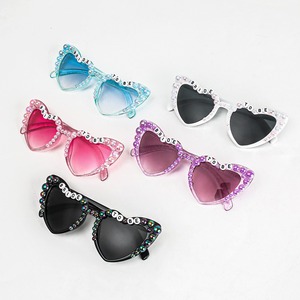 HSTYLE พลอยเทียมเป็นประกายเจ้าสาวเป็นแว่นตากันแดดสำหรับสาวโสดเครื่องประดับปาร์ตี้เจ้าสาว - Product Image 5