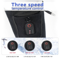 Chaussettes de ski chauffantes, hiver, extérieur, maison, batterie rechargeable, thermiques, chaudes, en laine mérinos, hauteur genou, hommes, femmes, snowboard, randonnée