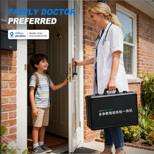 Balance mécanique de qualité clinique LEKA HW-V600 avec écran LCD, facile à utiliser, étui de transport, analyse intelligente de la santé, kiosque de santé pharmaceutique - Product Image 1