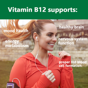 Oem Vitamin B12 Softgels hiệu lực cao cho năng lượng chức năng não và giảm mệt mỏi thuần chay thân thiện với công thức hỗ trợ chức năng não - Product Image 4