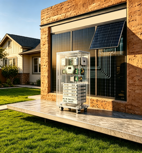 โมดูลเก็บพลังงานแบบรวม All in One 48v 51.2v 6.2kw 10Kwh 15Kwh ลิเธียม สำหรับใช้งานนอกระบบ (Off-grid) สำหรับบ้าน ขายส่ง - Product Image 5