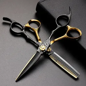 Professional Hair Cutting Sets Stainless Steel Barber Hairdressing Scissor Multifunctional Salon Thinning Straight Shears Tools
