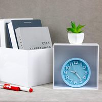 Boîte de rangement en acrylique blanc, présentoir alimentaire, support de buffet, présentoir à desserts emboîtable, présentoir en cube pour mariages et banquets
