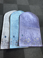 Alfombra de oración musulmana, alfombra de oración de terciopelo Extra grueso turco islámico, alfombra de oración portátil para mujeres, hombres, grandes regalos de Ramadán