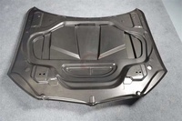 Capot de voiture en fibre de carbone sèche de haute qualité style LD pour BMW G05 X5 G06 X6 X5M F95 X6M F96, couvercle de moteur en fibre de carbone sèche