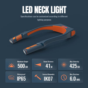 2025 vente chaude en gros personnalisé cou lumière Rechargeable Protection des yeux Flexible LED livre lampe de lecture - Product Image 4