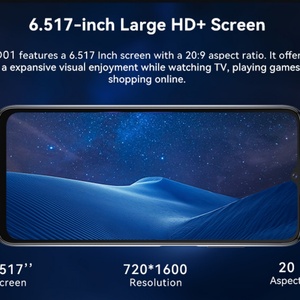 สมาร์ทโฟนใหม่ปี 2023 ระบบ Android 12 หน้าจอ 6.517 นิ้ว แรม 6GB ความจุ 128GB ชิปประมวลผล MT6765 Octa Core รองรับ 4G ซิมคู่ ระบบ OEM พร้อมเซ็นเซอร์ลายนิ้วมือ - Product Image 5