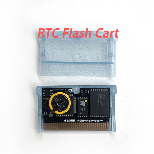 32MB 1Mbit Flash Save with RTC Flash Cart for gba