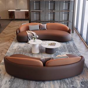 Sofá de Hotel Curvo de Diseño Moderno y Minimalista para Vestíbulo, Club VIP, Espacio Comercial, Asientos Ergonómicos Duraderos - Product Image 4