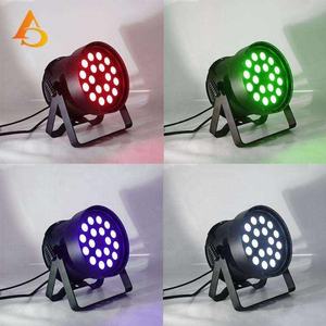 AICPOSE Venta al por Mayor de Nuevos Productos, 18 Piezas de Luces LED Par RGBW de 20w, DMX 512, Luces LED Par para Escenario - Product Image 6