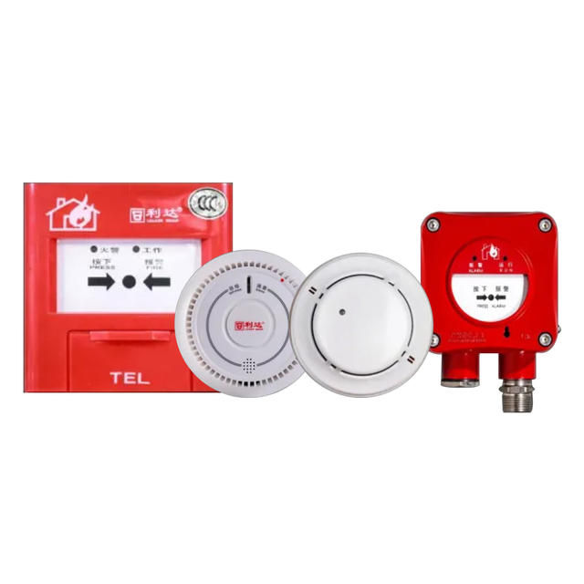 Addressable Fire Alarm Control System Complete Fire Alarm System Connect Smoke Detector