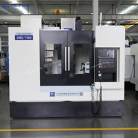 Machine de fraisage verticale CNC automatique VMC1160 BT40, commande Syntec, haute vitesse, coupe lourde pour pièces automobiles