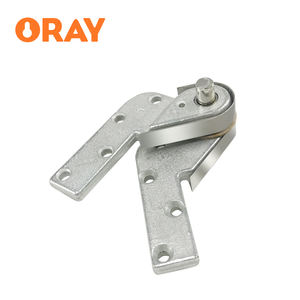 Charnière de <span class=keywords><strong>porte</strong></span> pivotante en aluminium robuste à 180 degrés, 60 kg-250 kg, design moderne, charnière de fermeture pour portes en bois ORAY OS-013, épaisseur de 4 mm - Product Image 5