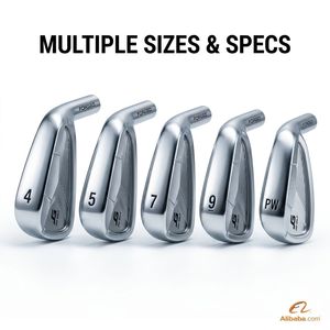 Tête de fer de golf en acier au carbone 1020 forgé de qualité supérieure, entièrement usinée CNC, avec sensation douce au toucher, pour clubs de golf personnalisés en gros - Product Image 5