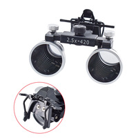 Professional Dental Surgical Loupes 2.5X 3.5X Magnification Clip-on Oral Surgery Magnifier Portable Dentist Optical Instrument