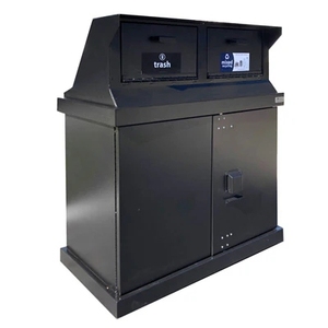 Contenitore per Rifiuti Doppio a Prova di Animali, Roditori e Orsi con Ampie Aperture di Carico - Product Image 1