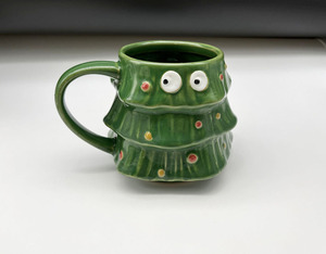 <span class=keywords><strong>Taza</strong></span> Vintage navideña de Papá Noel, tazón de árbol 3D, tiki, <span class=keywords><strong>Reno</strong></span> de Santa - Product Image 3