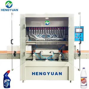 Automatic Anti-korrosiven Gravity Type Cleaner Bottling Filler Liquid Filling Machine für Bleach